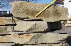 Sandstone outcropping