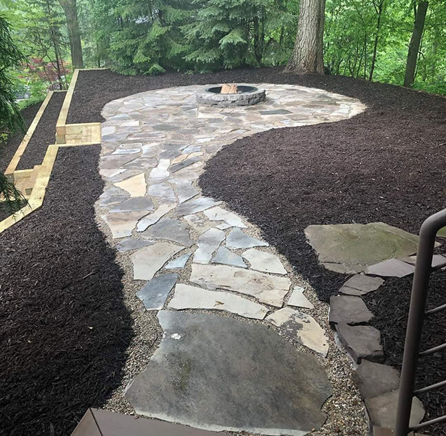 Work done by Vanspyker landscaping